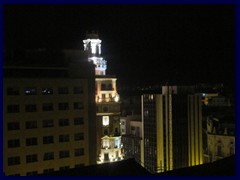 Valencia by night  - View from our hotel room, Astoria Palace